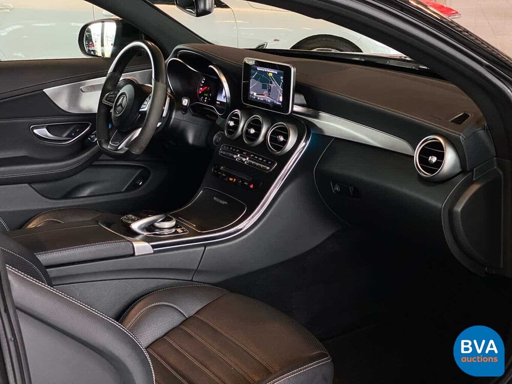 Mercedes-Benz C200 Coupé AMG NIGHT-EDITION Premium Plus C-Klasse 184pk 2018, XF-600-K