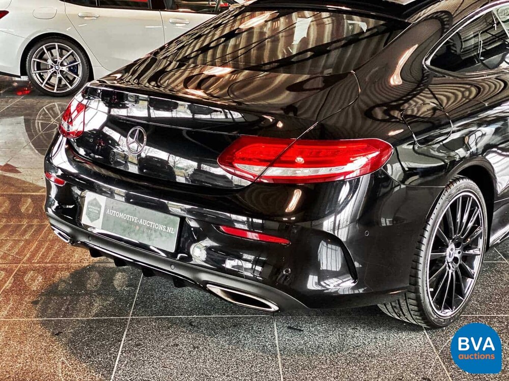 Mercedes-Benz C200 Coupé AMG NIGHT-EDITION Premium Plus C-Klasse 184pk 2018, XF-600-K
