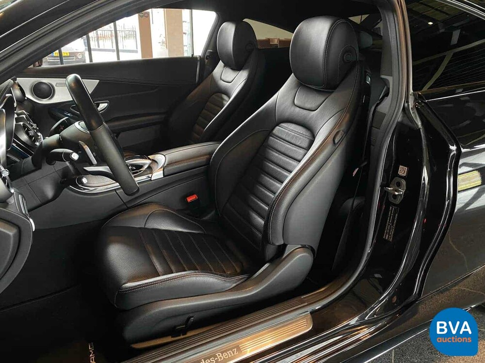 Mercedes-Benz C200 Coupé AMG NIGHT-EDITION Premium Plus C-Klasse 184pk 2018, XF-600-K