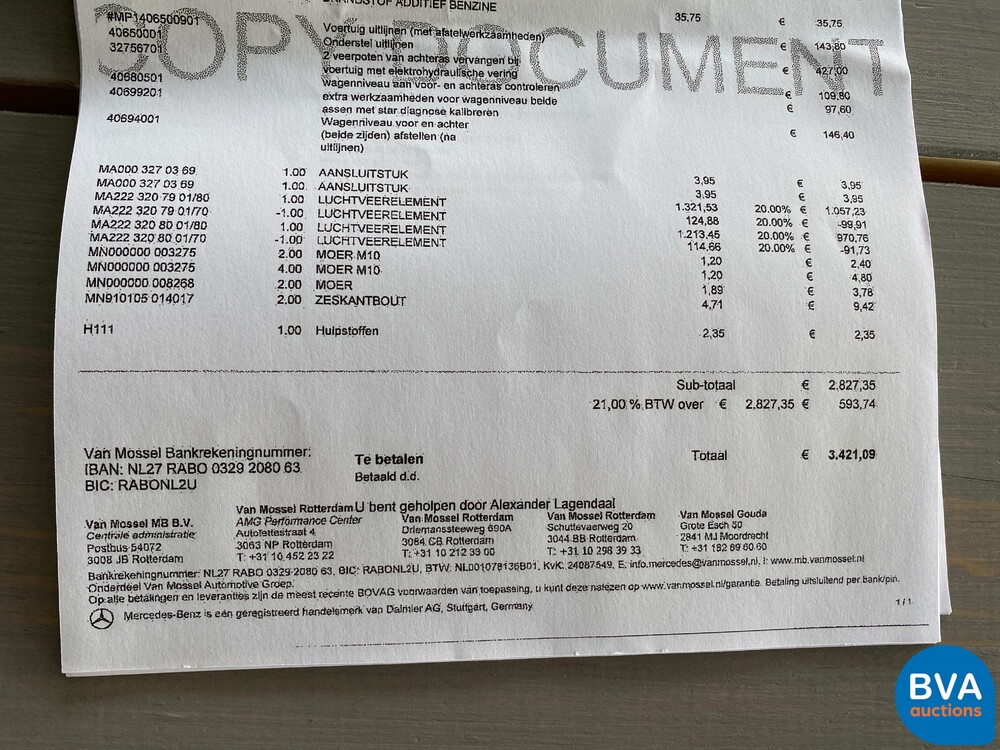 Mercedes-Benz S63 AMG Long 612pk 4Matic+ Premium Plus S-Klasse 2018, XL-831-D.