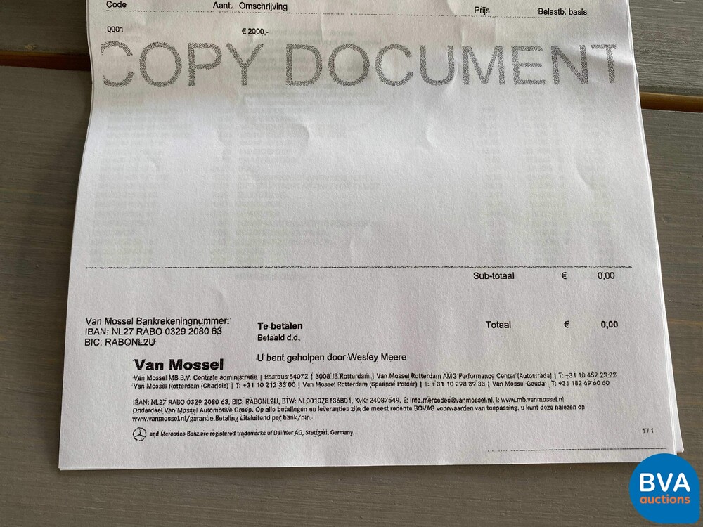 Mercedes-Benz S63 AMG Long 612pk 4Matic+ Premium Plus S-Klasse 2018, XL-831-D.