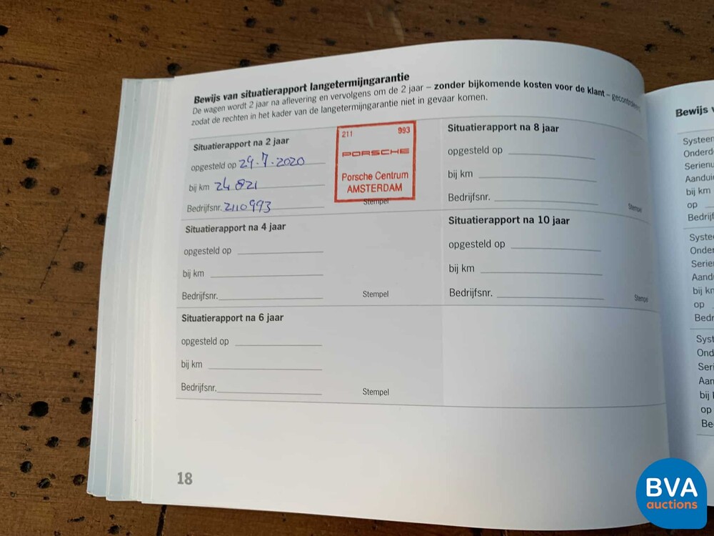 Porsche Cayenne S SportChrono 2.9 V6 441 PS 2018 Org.-Nr. NL-NW-MODELL, RT-808-G.