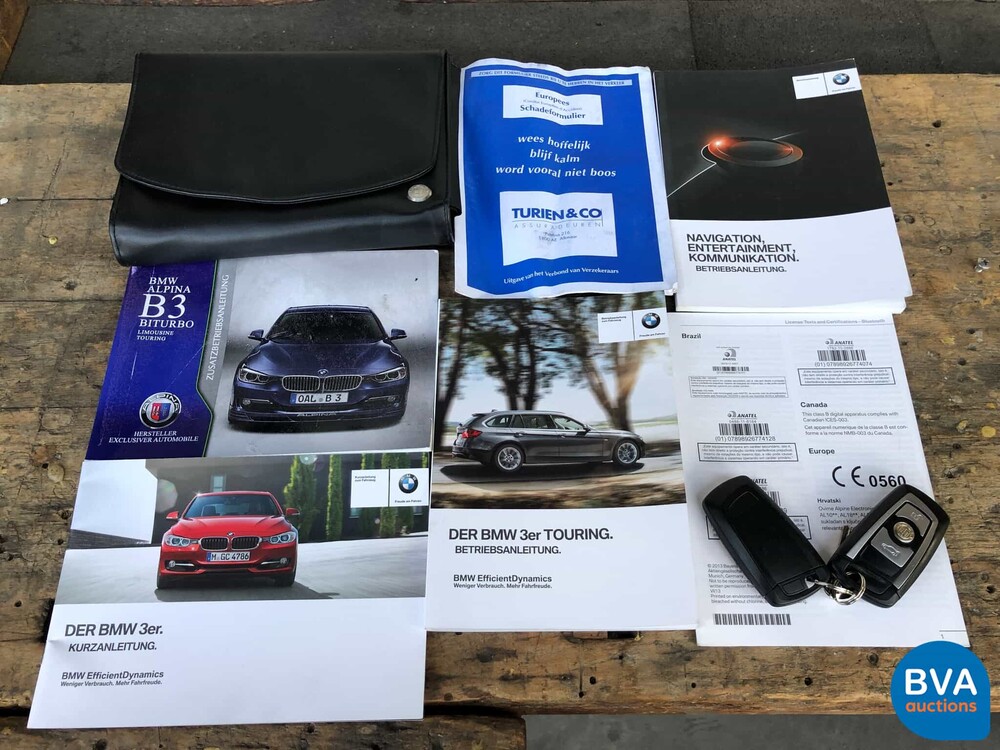 Alpina BMW B3 BiTurbo Touring Allrad 409pk 2013, JZ-235-B.