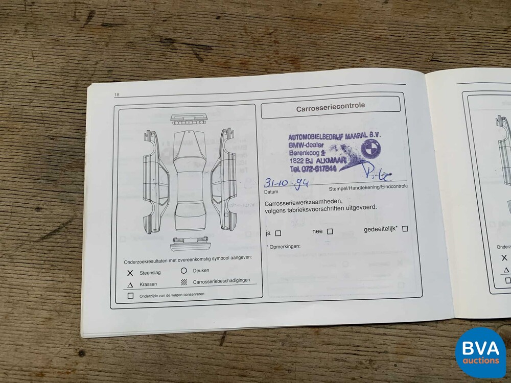 BMW 850Ci 292pk -Original NL- 8-Serie 1992, FV-VN-74.