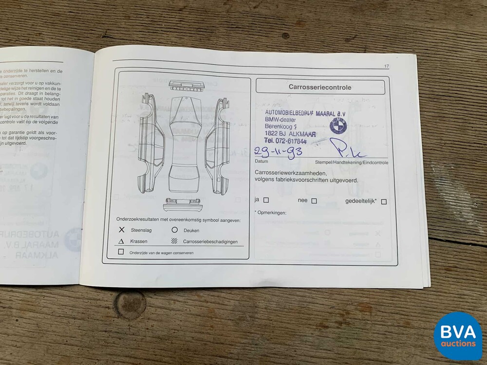 BMW 850Ci 292pk -Original NL- 8-Serie 1992, FV-VN-74.