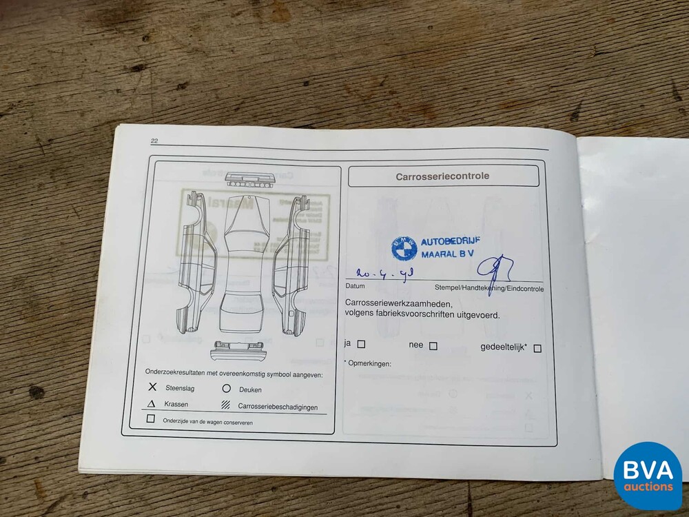 BMW 850Ci 292pk -Original NL- 8-Serie 1992, FV-VN-74.