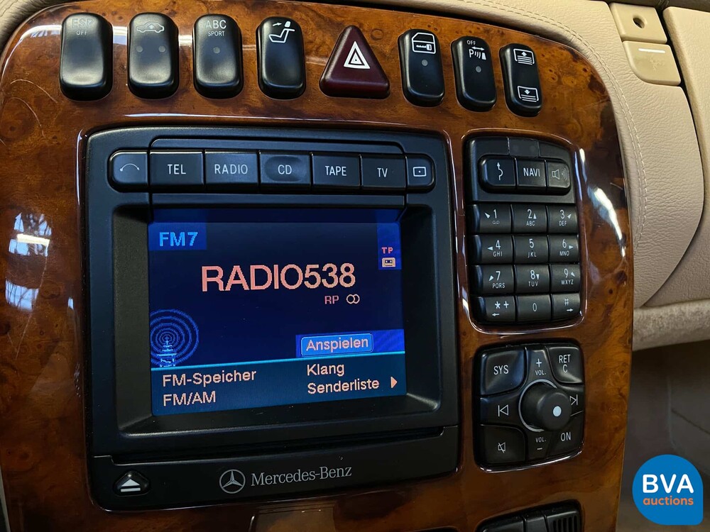 Mercedes-Benz CL500 C215 5.0 V8 2002.