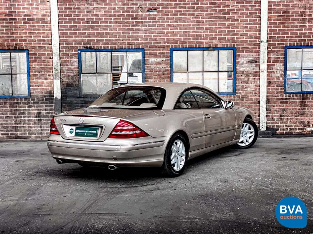 Mercedes-Benz CL500 C215 5.0 V8 2002.