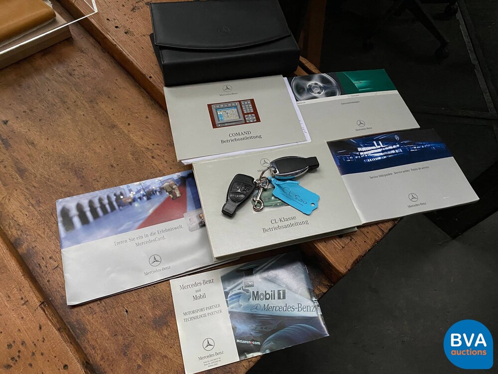 Mercedes-Benz CL500 C215 5.0 V8 2002.