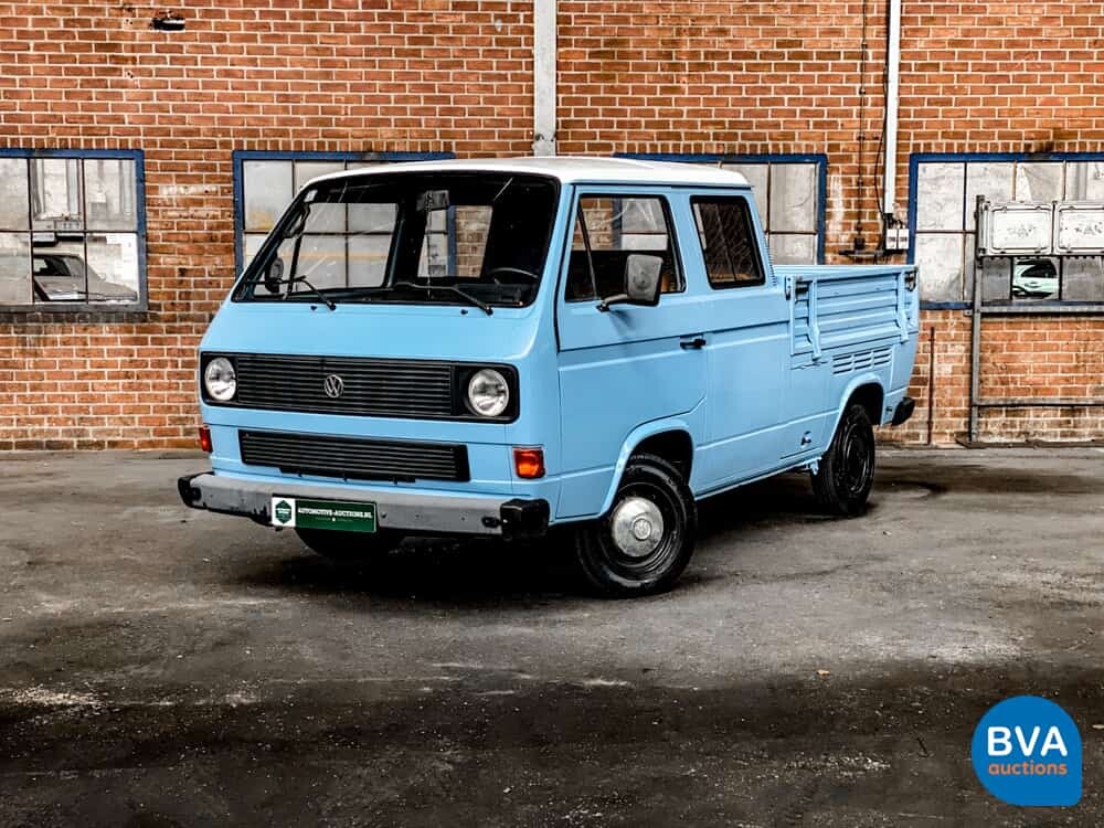 Volkswagen T3 Doka 60pk Transporter Pritsche 1981.