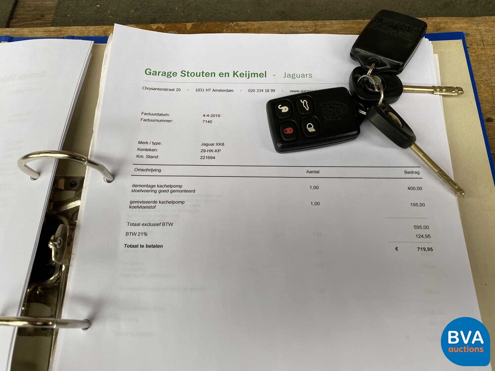 Jaguar XK8 4.0 V8 Coupé 294pk 1997, 29-HK-KP