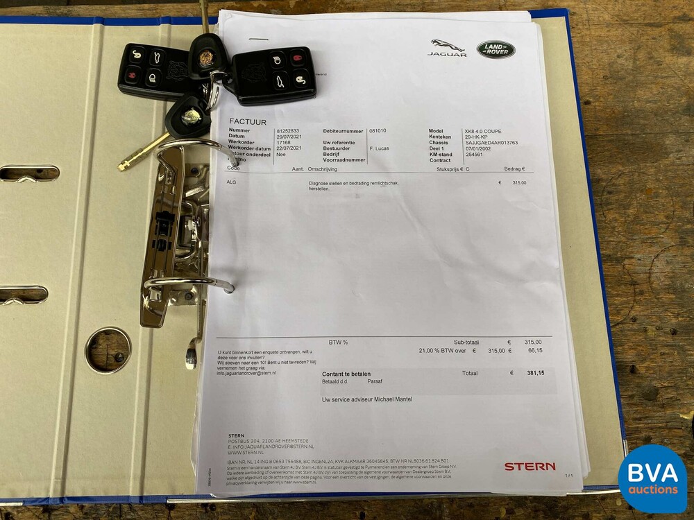 Jaguar XK8 4.0 V8 Coupé 294pk 1997, 29-HK-KP