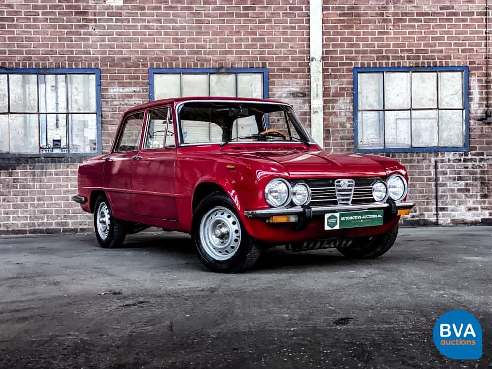 Alfa Romeo Giulia 1.6 102hp Orig.NL 1976, 76-MK-87.