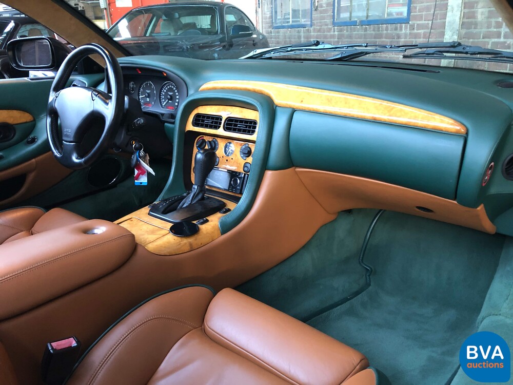 Aston Martin DB7 Volante Vantage 5.9 V12 416pk 2001 -Org NL-, 15-GS-FD.