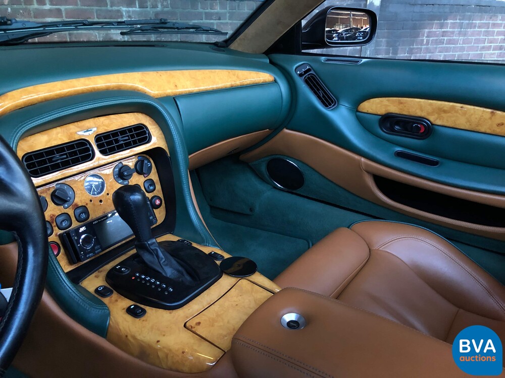 Aston Martin DB7 Volante Vantage 5.9 V12 416pk 2001 -Org NL-, 15-GS-FD.