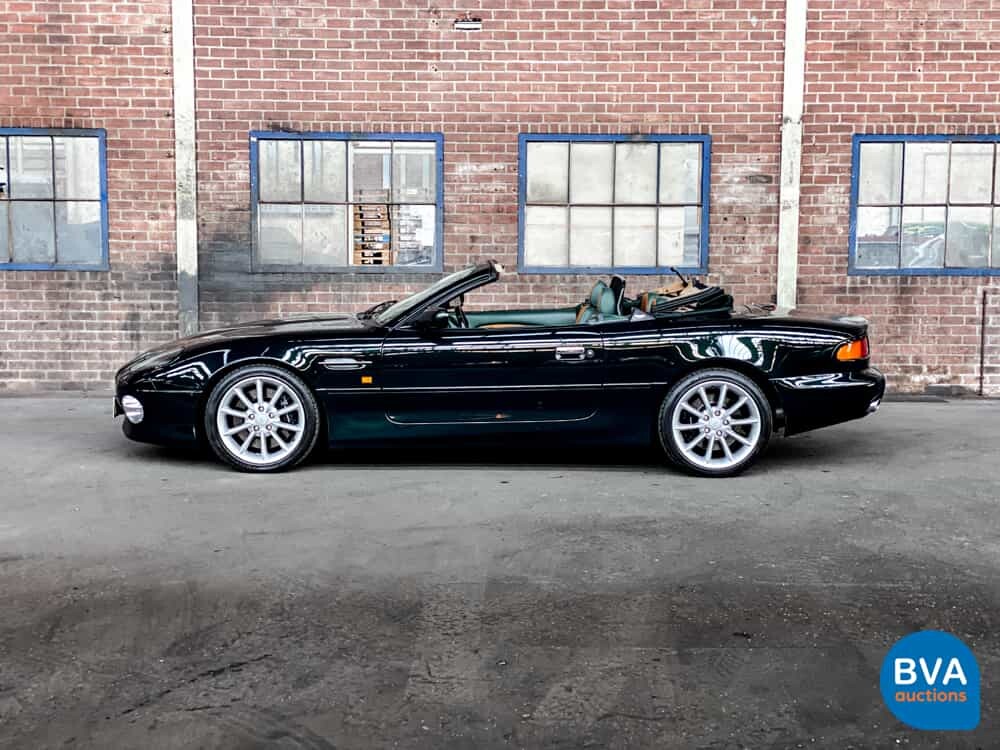 Aston Martin DB7 Volante Vantage 5.9 V12 416pk 2001 -Org NL-, 15-GS-FD.