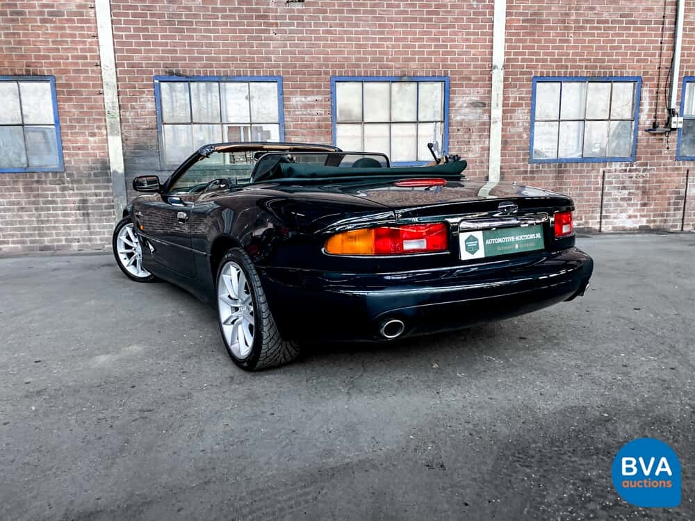 Aston Martin DB7 Volante Vantage 5.9 V12 416pk 2001 -Org NL-, 15-GS-FD.