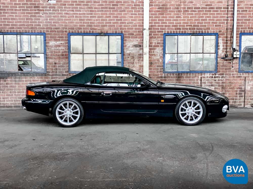 Aston Martin DB7 Volante Vantage 5.9 V12 416pk 2001 -Org NL-, 15-GS-FD.
