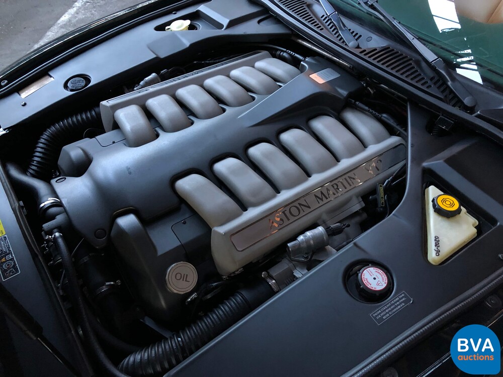 Aston Martin DB7 Volante Vantage 5.9 V12 416pk 2001 -Org NL-, 15-GS-FD.
