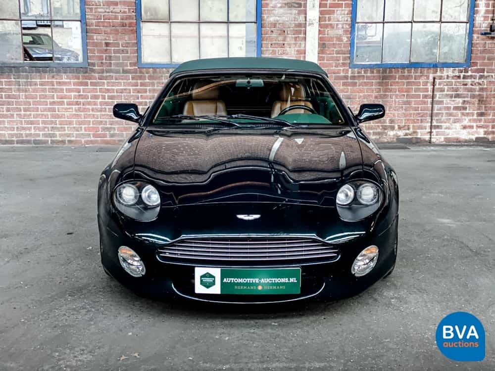 Aston Martin DB7 Volante Vantage 5.9 V12 416pk 2001 -Org NL-, 15-GS-FD.