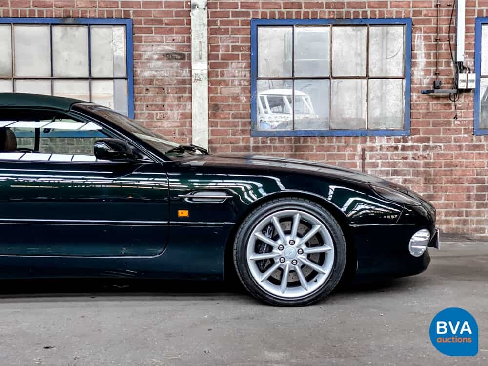 Aston Martin DB7 Volante Vantage 5.9 V12 416pk 2001 -Org NL-, 15-GS-FD.