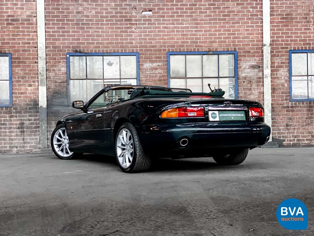 Aston Martin DB7 Volante Vantage 5.9 V12 416pk 2001 -Org NL-, 15-GS-FD.