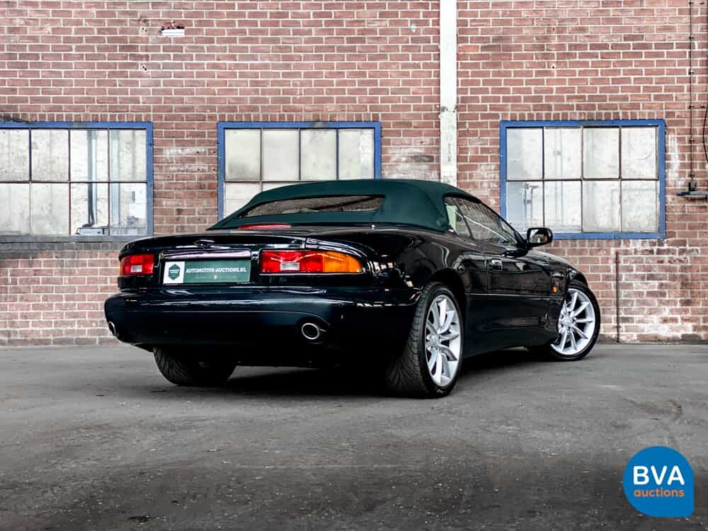 Aston Martin DB7 Volante Vantage 5.9 V12 416pk 2001 -Org NL-, 15-GS-FD.
