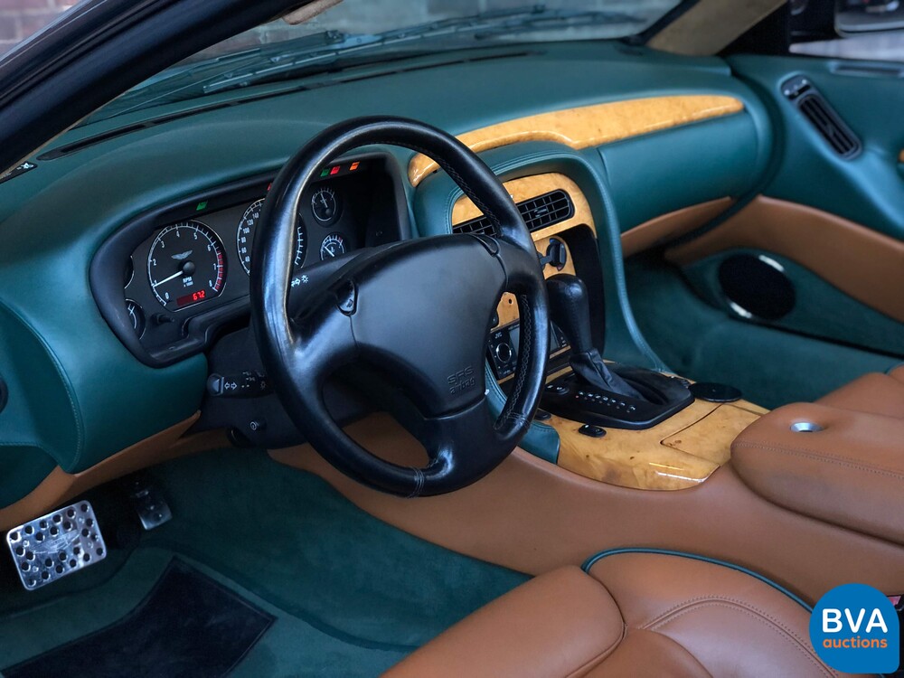 Aston Martin DB7 Volante Vantage 5.9 V12 416pk 2001 -Org NL-, 15-GS-FD.