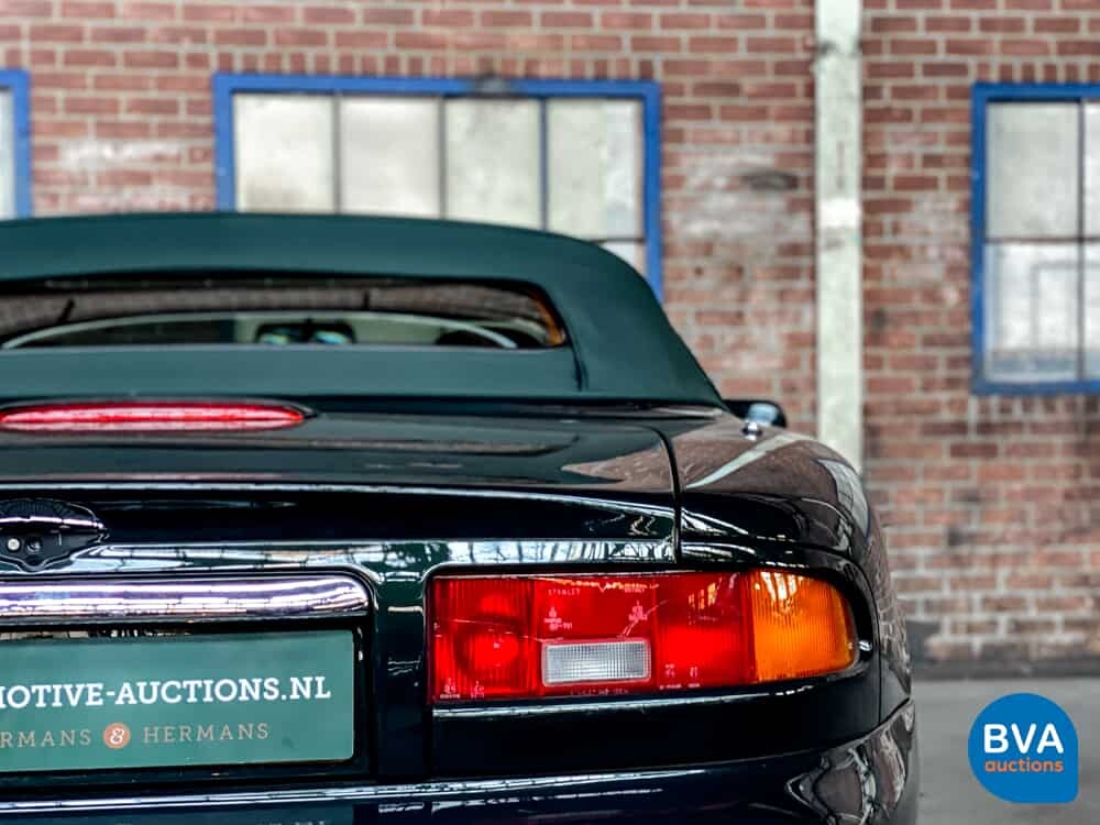 Aston Martin DB7 Volante Vantage 5.9 V12 416pk 2001 -Org NL-, 15-GS-FD.