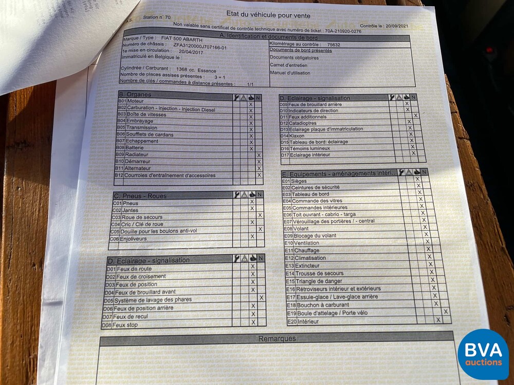 Fiat Abarth 595 Competizione 180hp 2017.