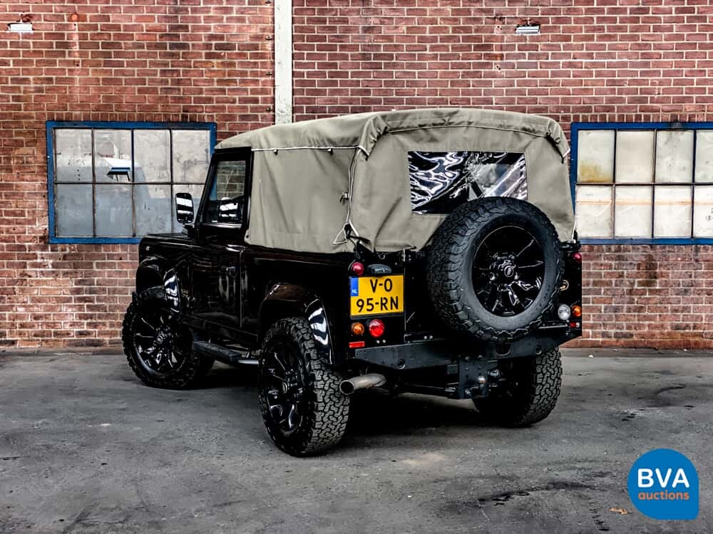 Land Rover Defender 90 Softtop Pick-Up 122 PS 2009 CUSTOM, V-095-RN.