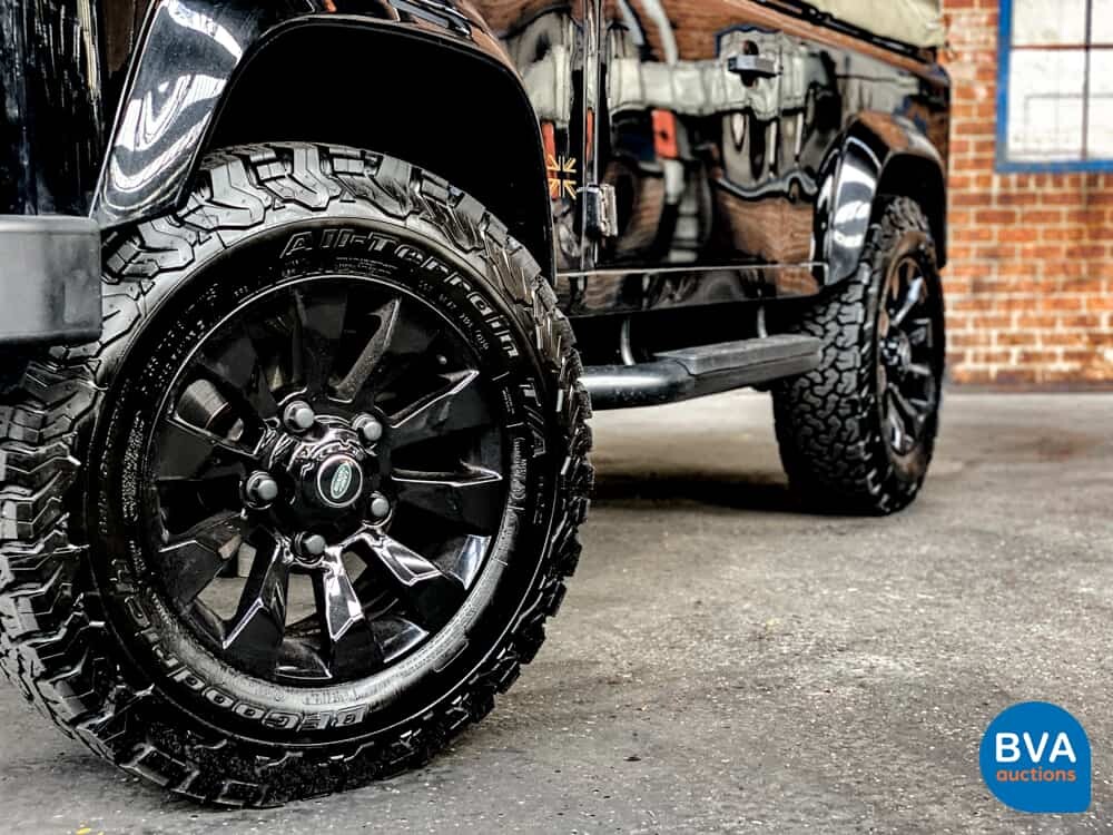 Land Rover Defender 90 Softtop Pick-Up 122 PS 2009 CUSTOM, V-095-RN.