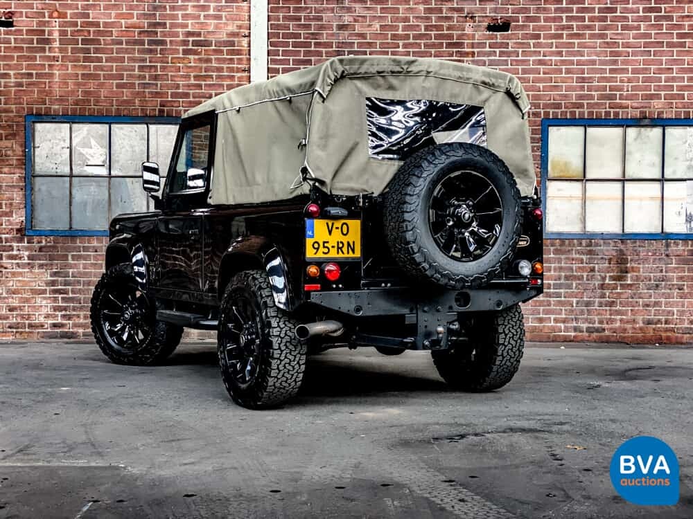 Land Rover Defender 90 Softtop Pick-Up 122 PS 2009 CUSTOM, V-095-RN.