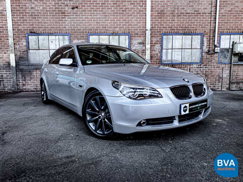 BMW 525i Sedan 192pk 5-series E60 Youngtimer VAT 2005, H-022-XL.