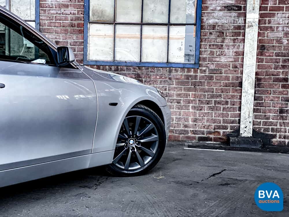 BMW 525i Sedan 192pk 5-series E60 Youngtimer VAT 2005, H-022-XL.