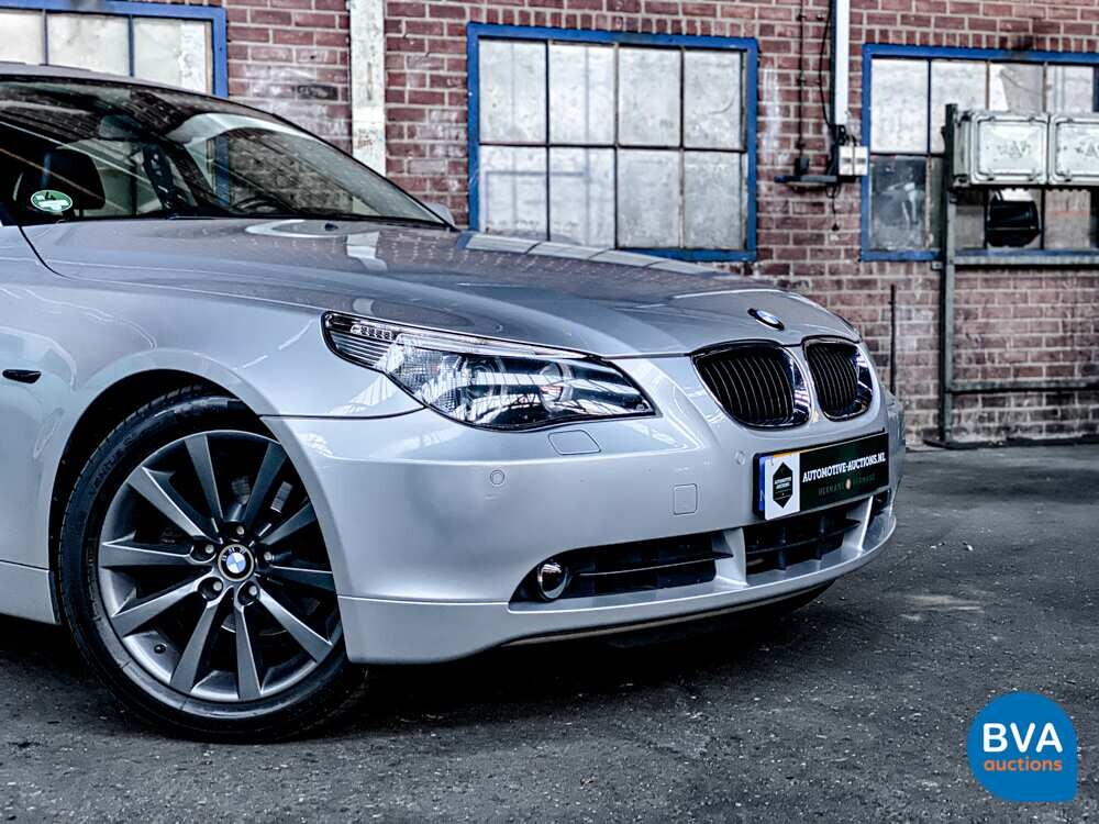 BMW 525i Sedan 192pk 5-series E60 Youngtimer VAT 2005, H-022-XL.