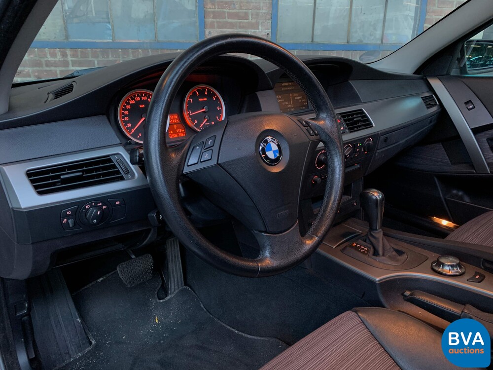 BMW 525i Sedan 192pk 5-series E60 Youngtimer VAT 2005, H-022-XL.