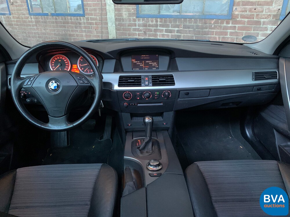 BMW 525i Sedan 192pk 5-series E60 Youngtimer VAT 2005, H-022-XL.