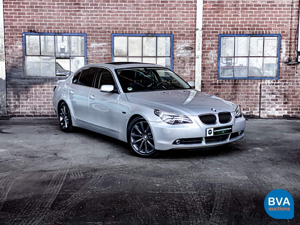 BMW 525i Sedan 192pk 5-series E60 Youngtimer VAT 2005, H-022-XL.