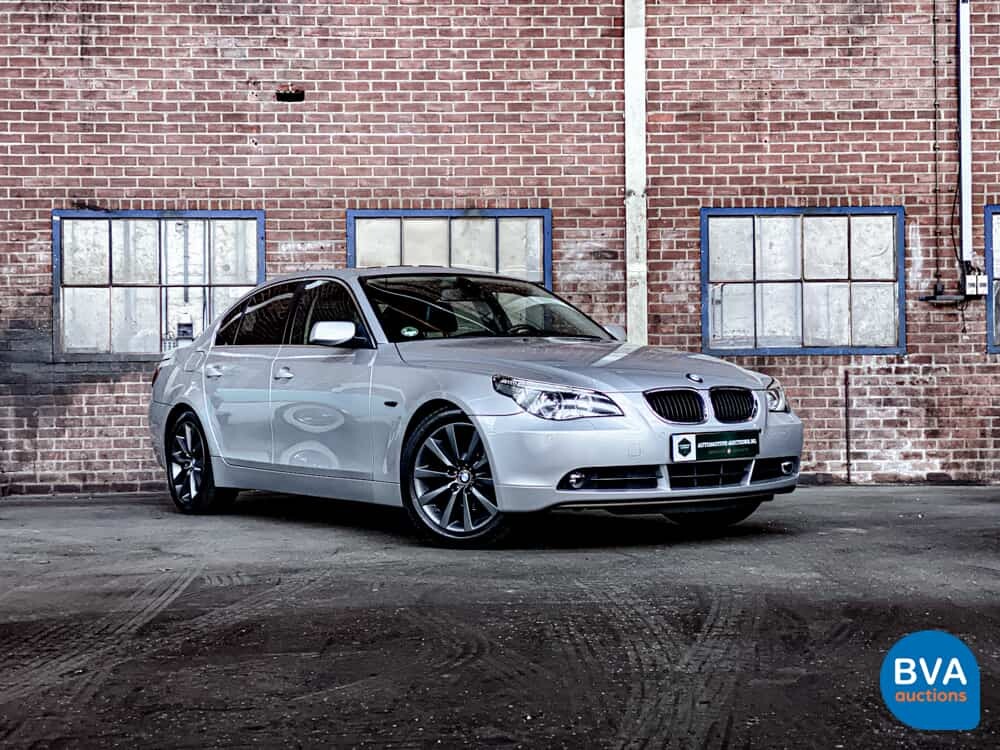 BMW 525i Sedan 192pk 5-series E60 Youngtimer VAT 2005, H-022-XL.