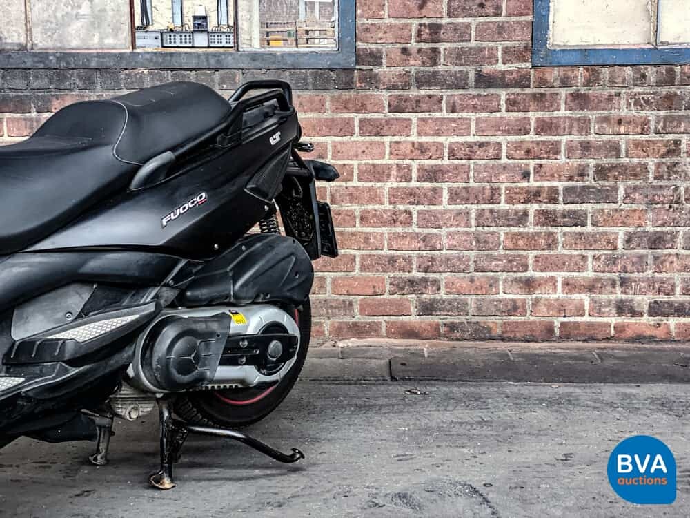 Gilera Fuoco 500 Scooter 39pk 2013, ZK-361-F