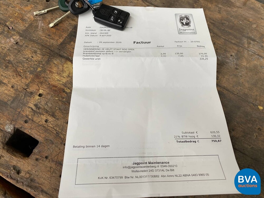 Daimler Super V8 363 PS 1998, 36-HL-BF.