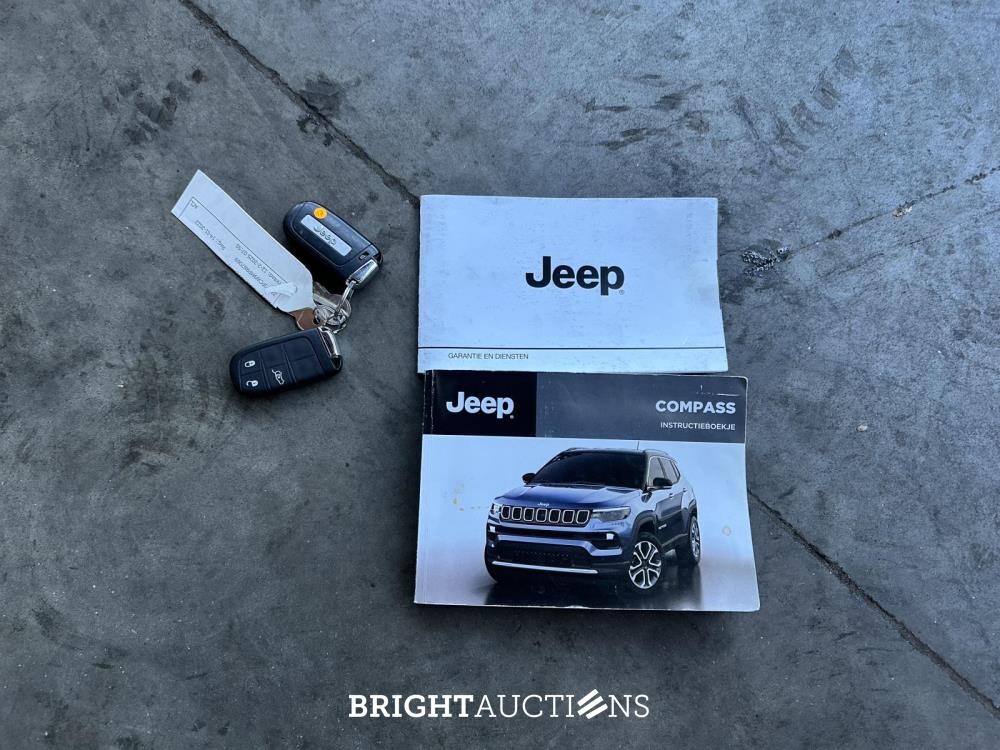 Jeep Compass 4xe 240 Plug-in Hybrid Electric Limited 179pk 2022 (Origineel-NL), N-126-ZH