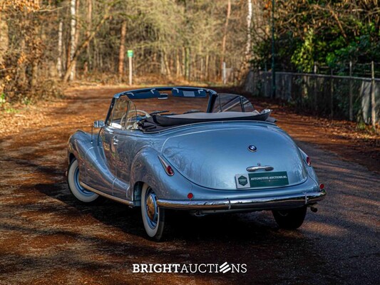 BMW 501-6 Baur 2-Drs. Cabriolet 1955, PM-40-40 Oldtimer