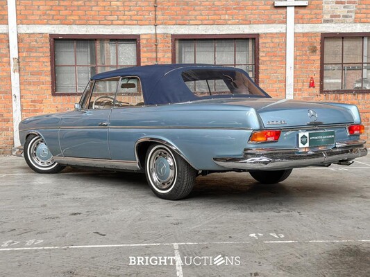 Mercedes-Benz 300SE Cabriolet W112 3.0 163hp 1964 300 series, AR-38-24