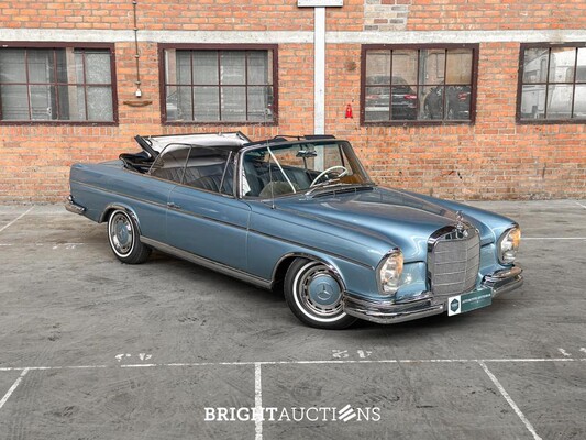 Mercedes-Benz 300SE Cabriolet W112 3.0 163hp 1964 300 series, AR-38-24