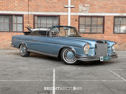 Mercedes-Benz 300SE Cabriolet W112 3.0 163hp 1964 300 series, AR-38-24