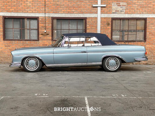 Mercedes-Benz 300SE Cabriolet W112 3.0 163hp 1964 300 series, AR-38-24