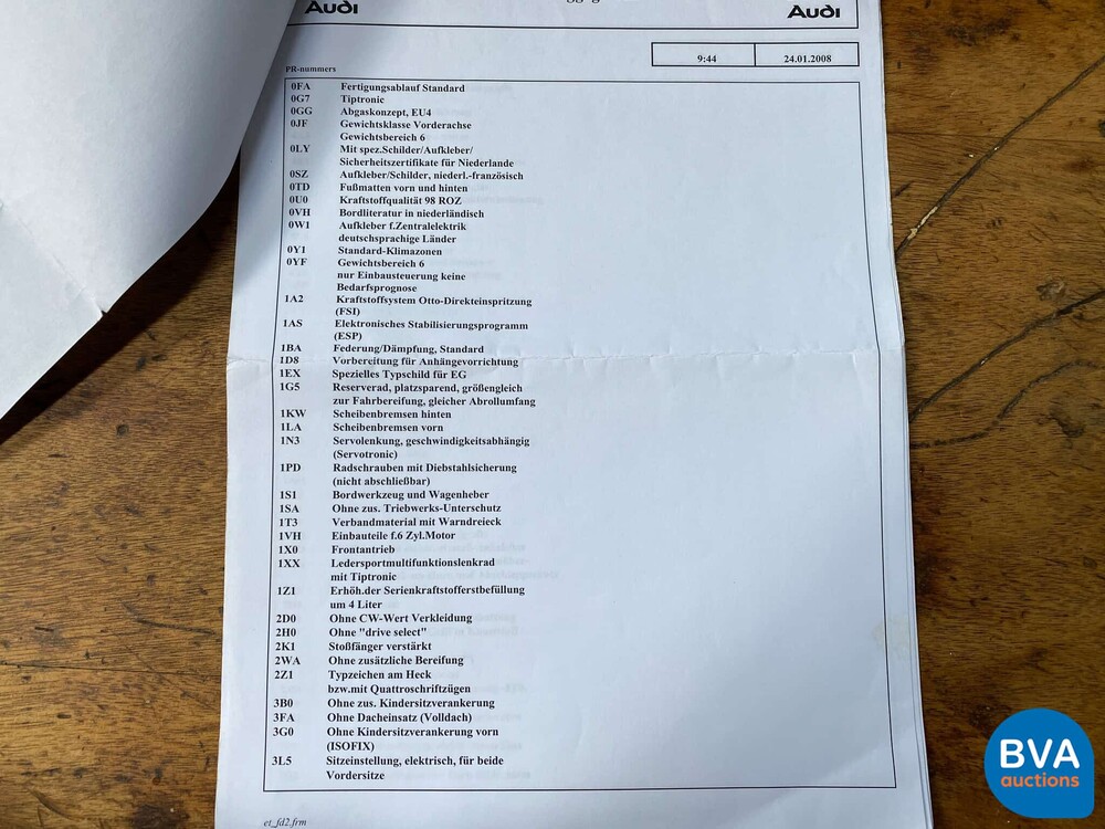 Audi A5 Coupé 3.2 FSI S-Line 265pk 2007, 92-XV-LH