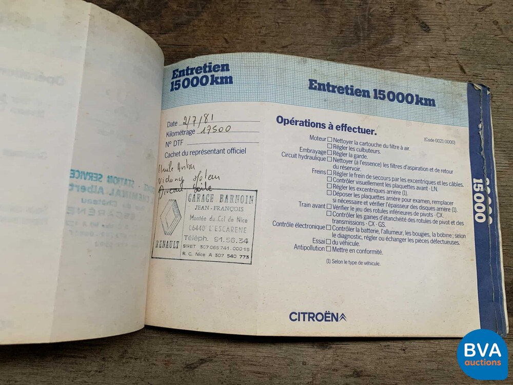 Citroen Acadiane Besteleend 1979